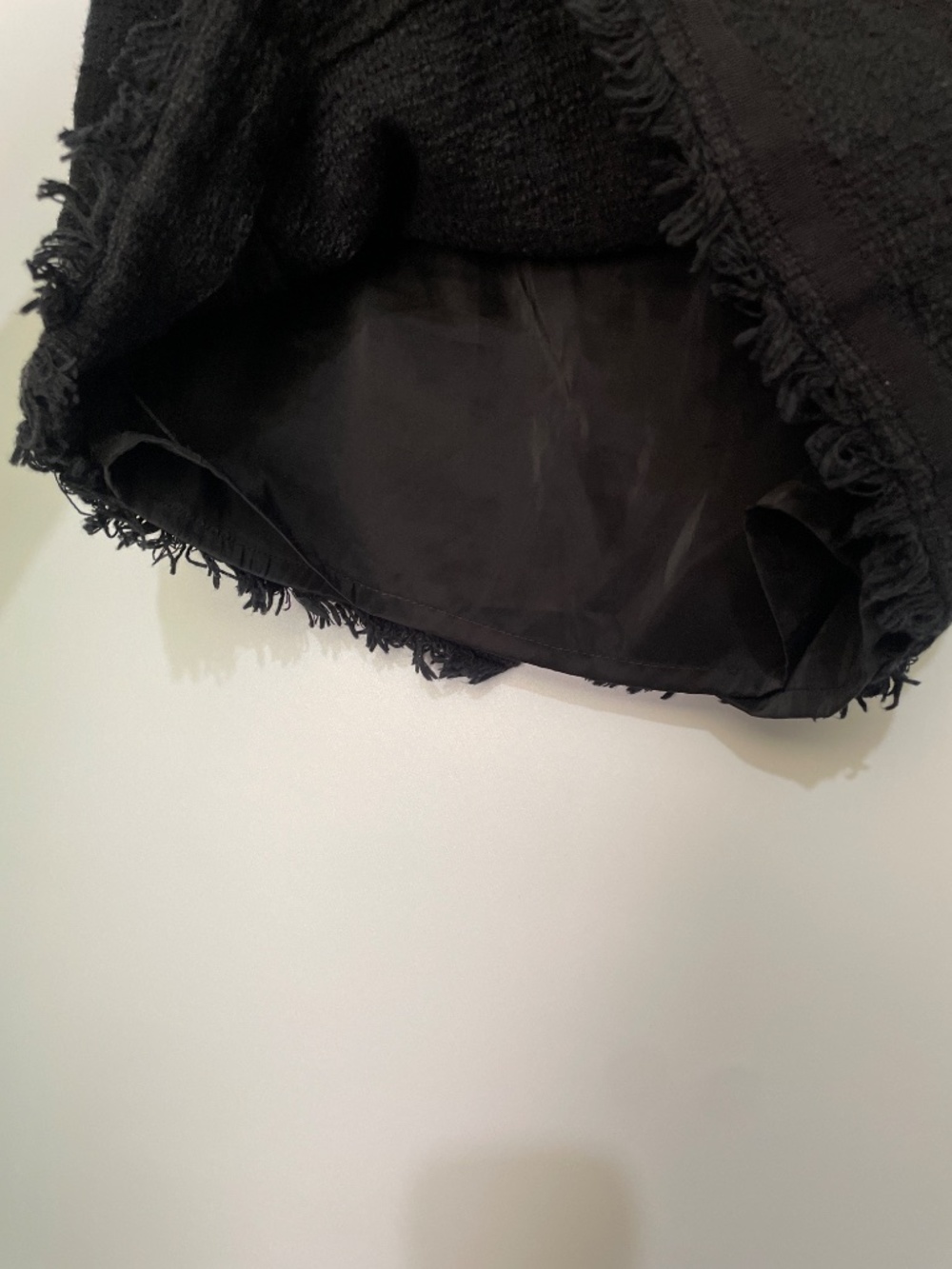 J.Crew 6 Tweed Fringe Pencil Skirt - Picture 6 of 13